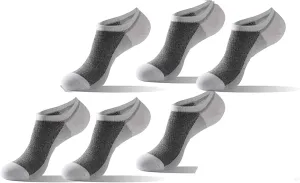 Men's women's 6 Pack Ankle Running Socks Low Cut Cushioned Athletic Sports Socks With Arch Support