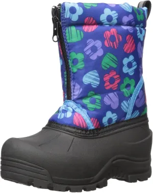 Northside Icicle Insulated Snow Boots for Girls and Boys - Toddler and Little Kid - with Washable EVA Insole, Shock Absorbing Outsole with Good Traction and a Front Zipper