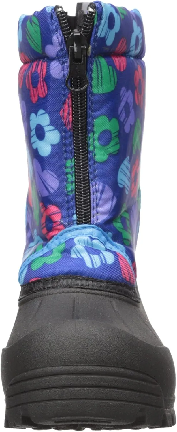Northside Icicle Insulated Snow Boots for Girls and Boys - Toddler and Little Kid - with Washable EVA Insole, Shock Absorbing Outsole with Good Traction and a Front Zipper