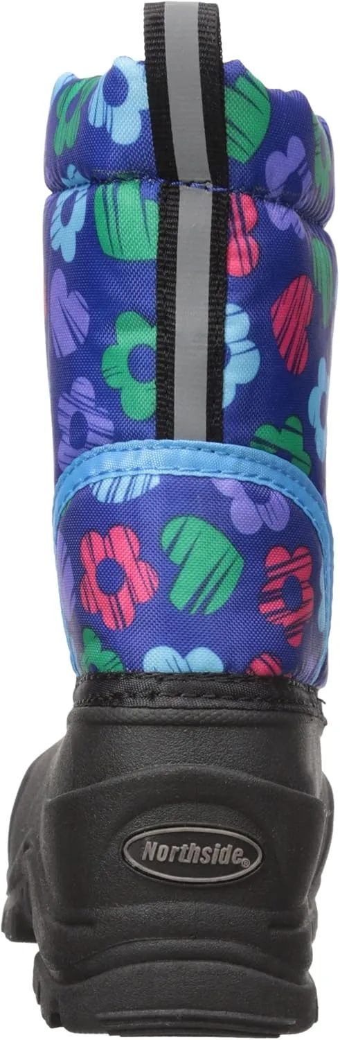 Northside Icicle Insulated Snow Boots for Girls and Boys - Toddler and Little Kid - with Washable EVA Insole, Shock Absorbing Outsole with Good Traction and a Front Zipper