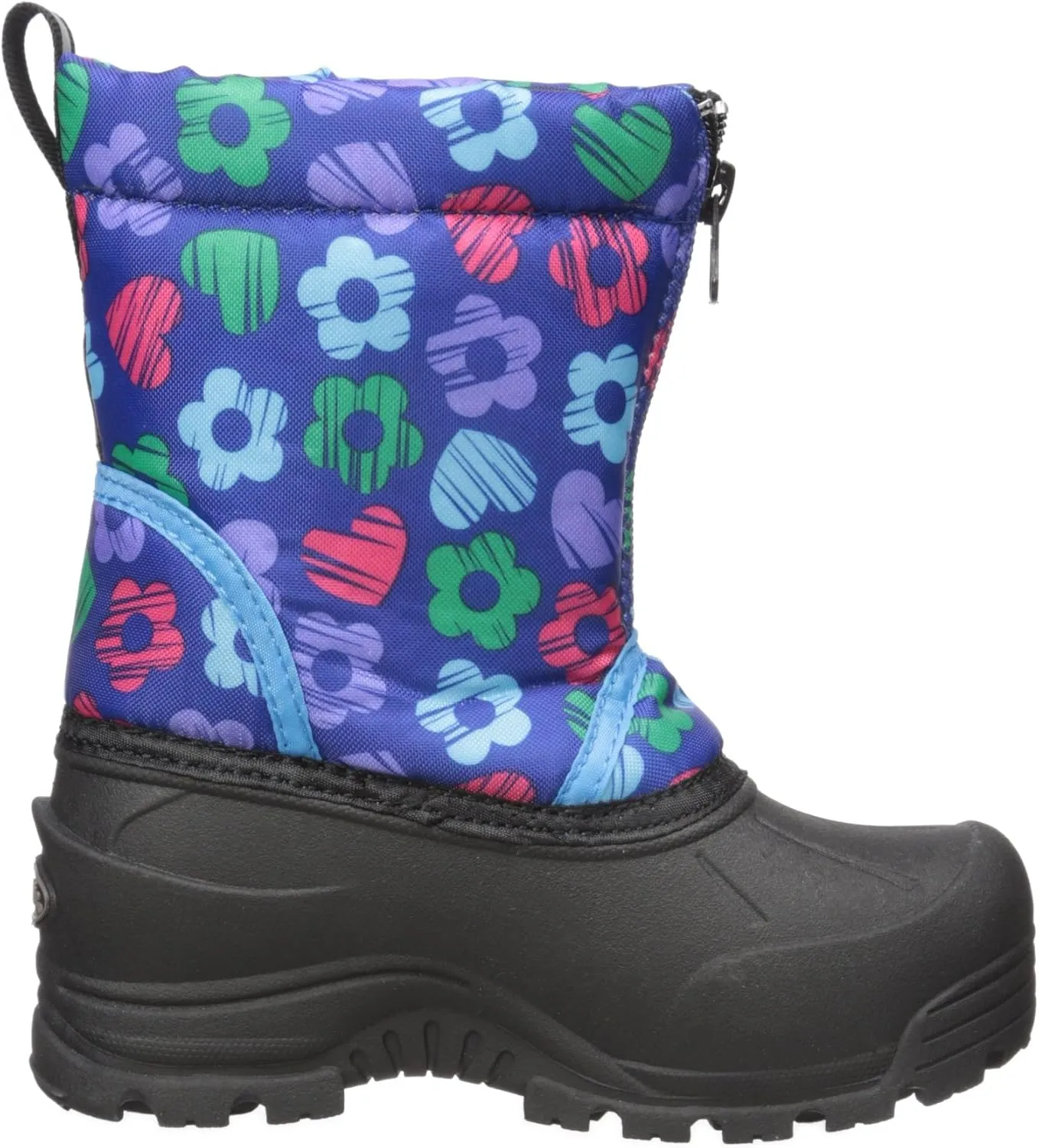 Northside Icicle Insulated Snow Boots for Girls and Boys - Toddler and Little Kid - with Washable EVA Insole, Shock Absorbing Outsole with Good Traction and a Front Zipper