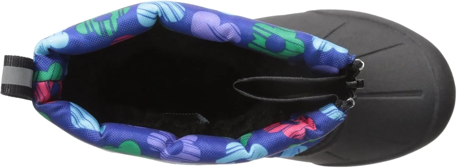 Northside Icicle Insulated Snow Boots for Girls and Boys - Toddler and Little Kid - with Washable EVA Insole, Shock Absorbing Outsole with Good Traction and a Front Zipper