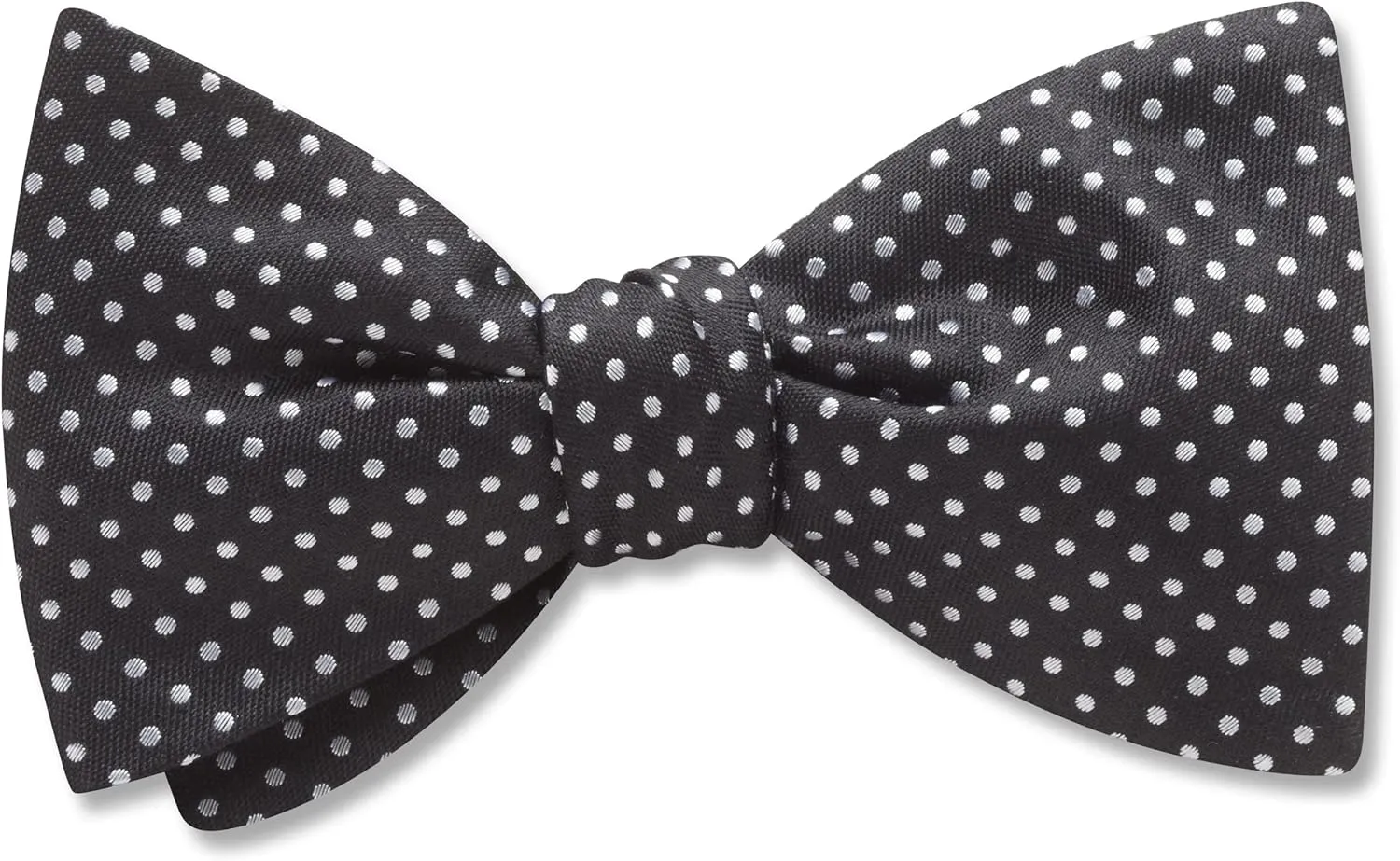 Oriel Black - bow ties 15.5-19.5 inches Standard/Slimline (Pictured) Freestyle/Self-Tie