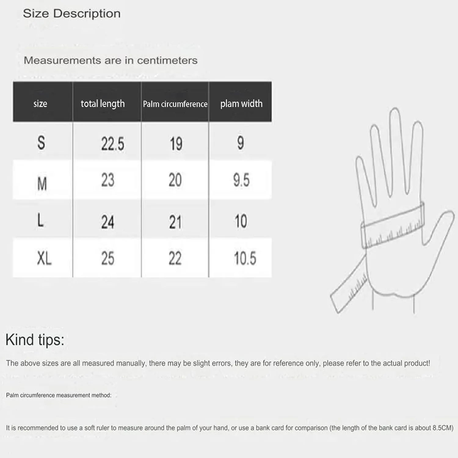 Outdoor Sports Gloves Short Plus Velvet Windproof Waterproof, Outdoor Sports Gloves, Thermal Gloves with Touchscreen Fingers-Blue||M