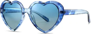 Polarized Cute Heart Sunglasses for Women, Fun Cupid Accessories Taylor Outfits