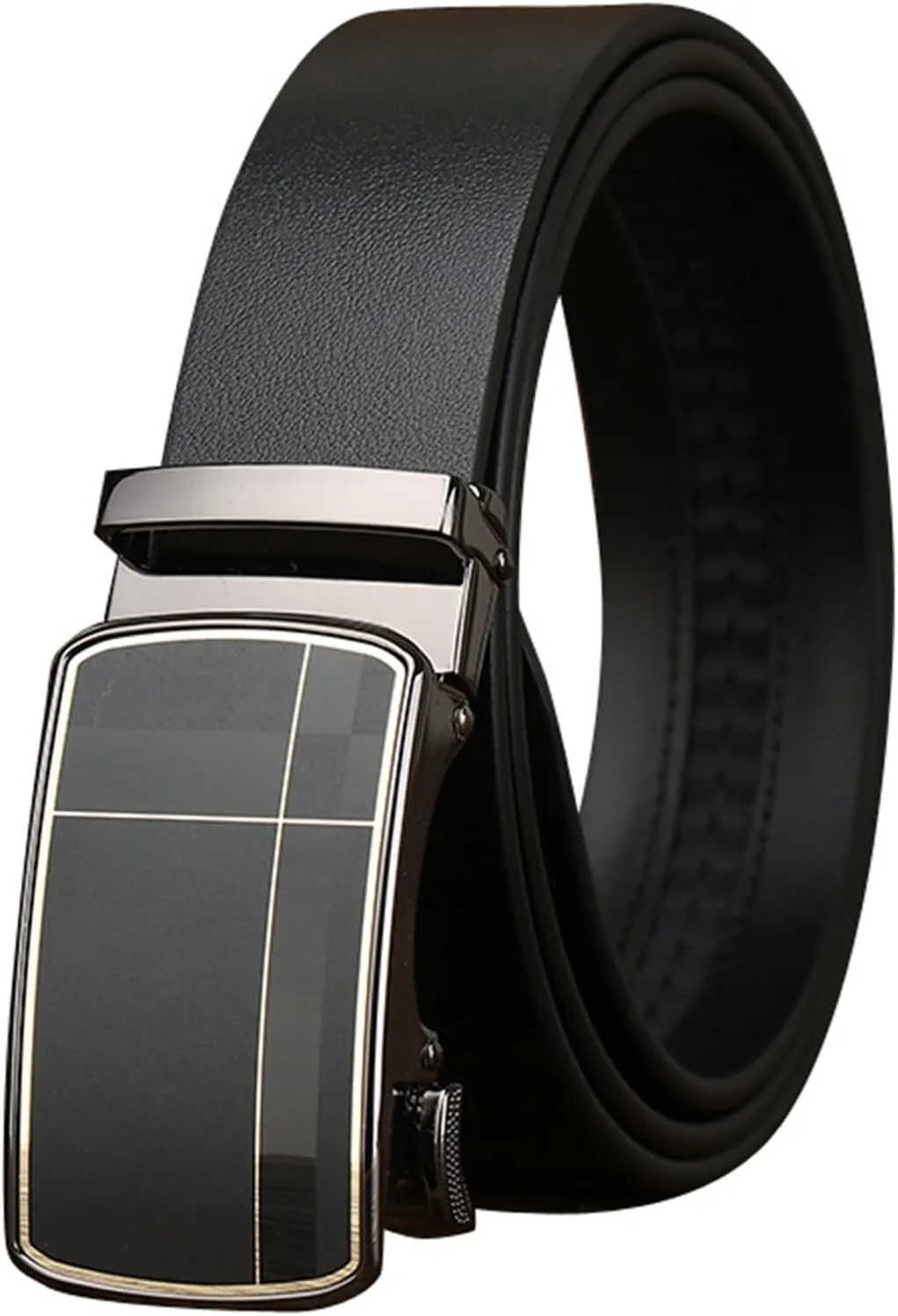 Ratchet Belts for Men Dress Casual Suit, Trim To Fit, Automatic Buckle Belt Men