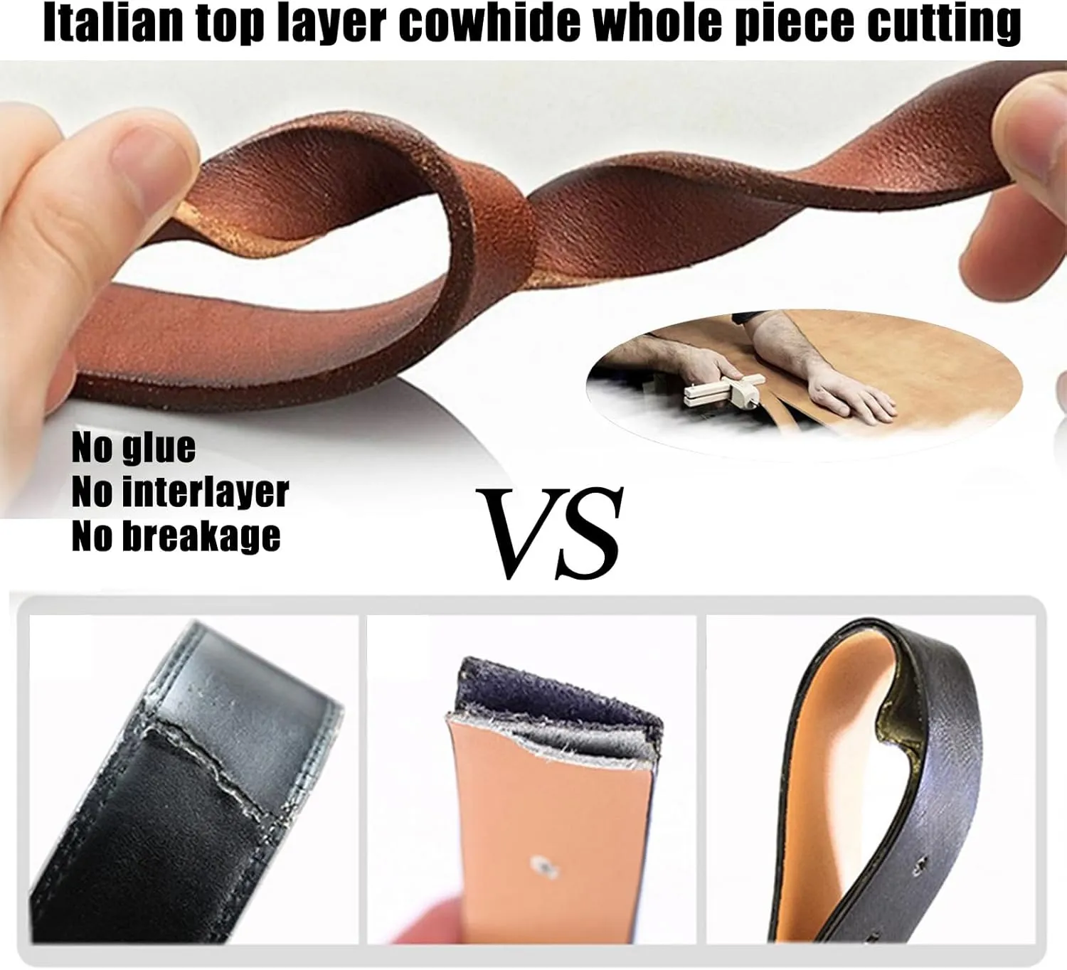 Ratchet Belts for Men Dress Casual Suit, Trim To Fit, Automatic Buckle Belt Men