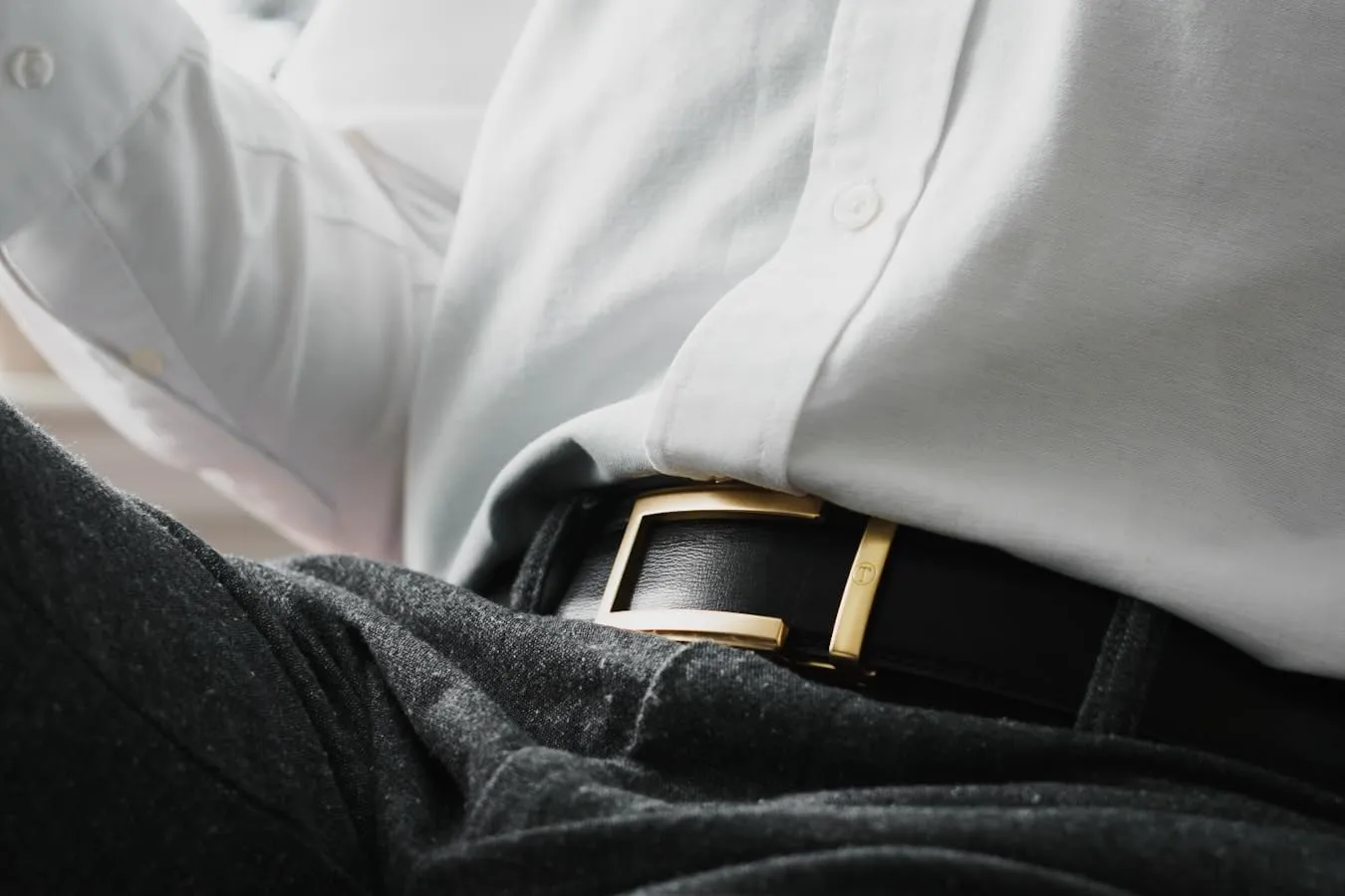 Ratchet Belts for Men, Mens Belt 32" to 45" Waist Adjustable, 1 3/8" Wide Genuine Leather