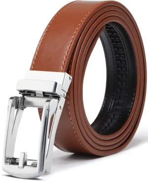 Ratchet Belts for Men with Automatic Buckle 30mm  Regular & Reversible Ratchet Belt men, Two Sided Mens Belt