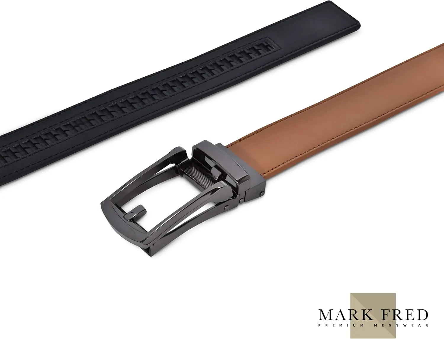 Ratchet Belts for Men with Automatic Buckle 30mm  Regular & Reversible Ratchet Belt men, Two Sided Mens Belt