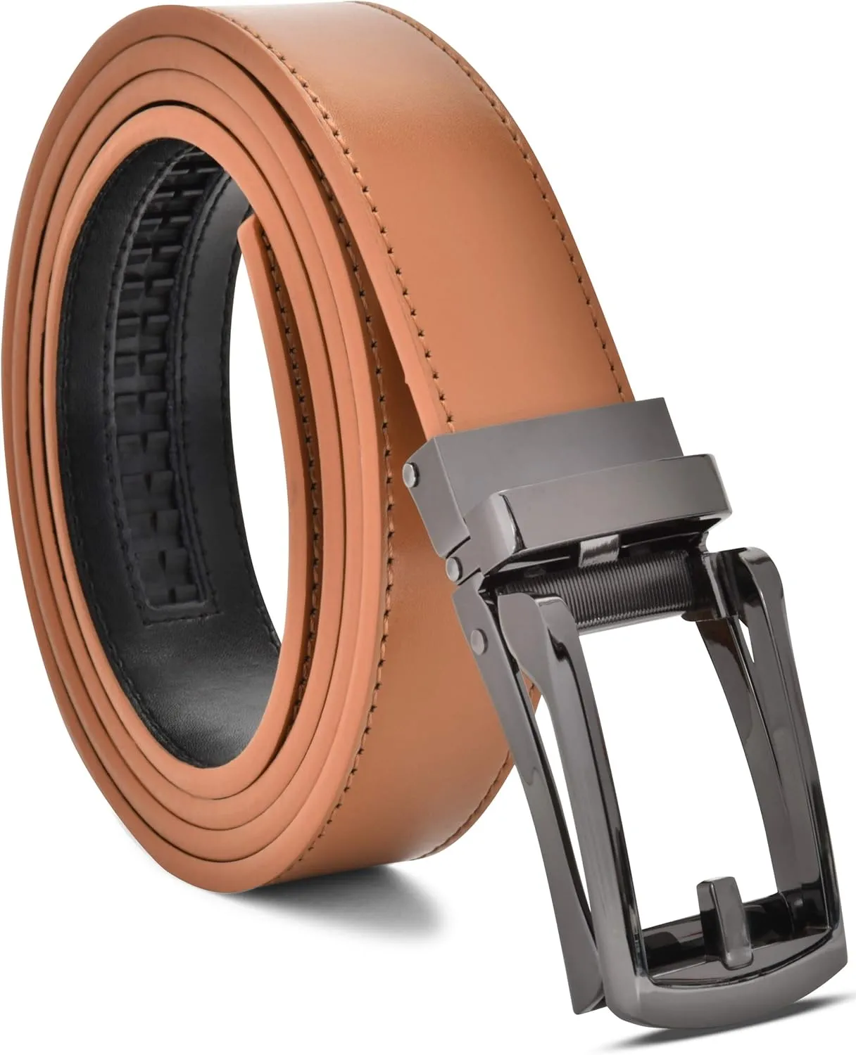 Ratchet Belts for Men with Automatic Buckle 30mm  Regular & Reversible Ratchet Belt men, Two Sided Mens Belt