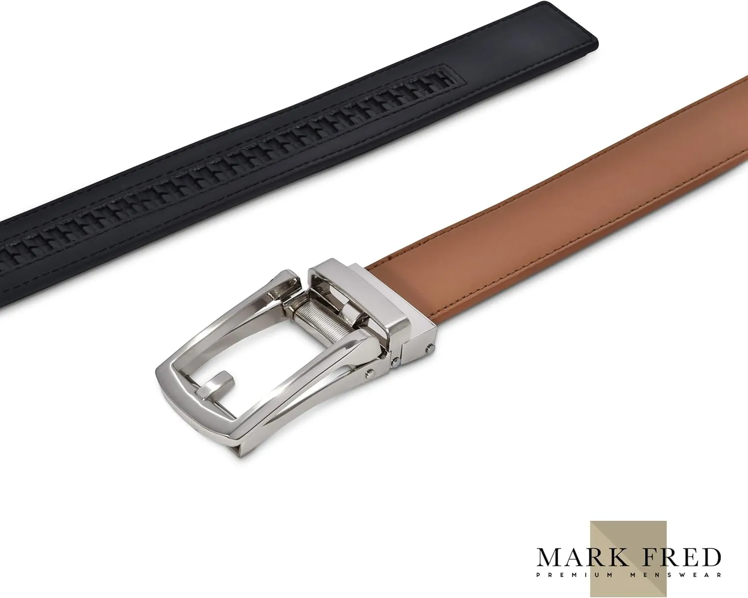 Ratchet Belts for Men with Automatic Buckle 30mm  Regular & Reversible Ratchet Belt men, Two Sided Mens Belt