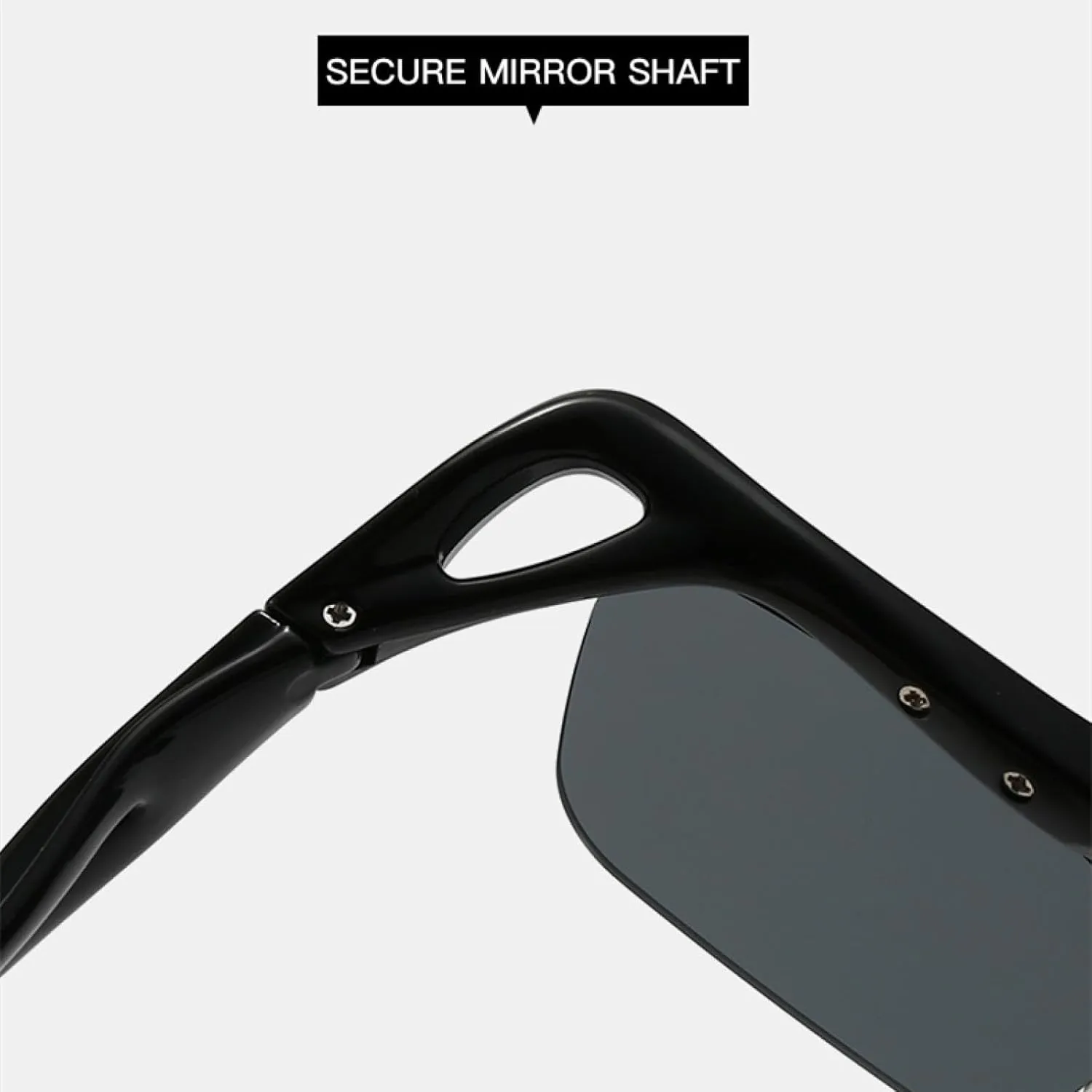 Rimless Rectangle Sunglasses Women Men Luxury