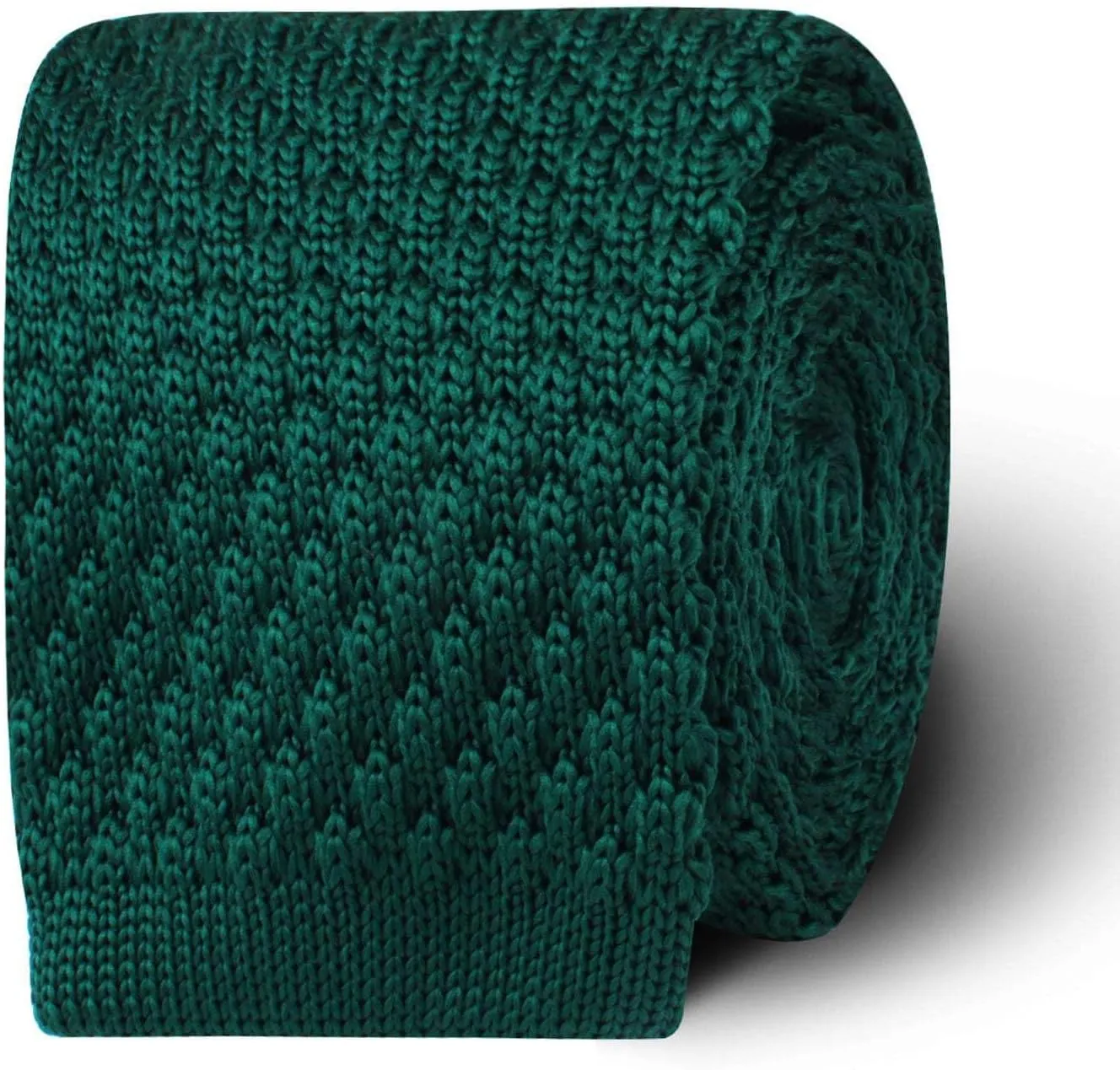 Rio Green Knitted Tie - Mens Wedding Tie - Formal and Casual Occasions