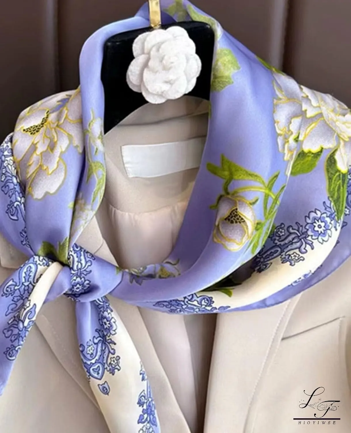 Satin Bandanas Head Scarf For Women Hair Scarves Accessories Lightweight Fashion Wrap Neck Silk Sleeping Headscarf