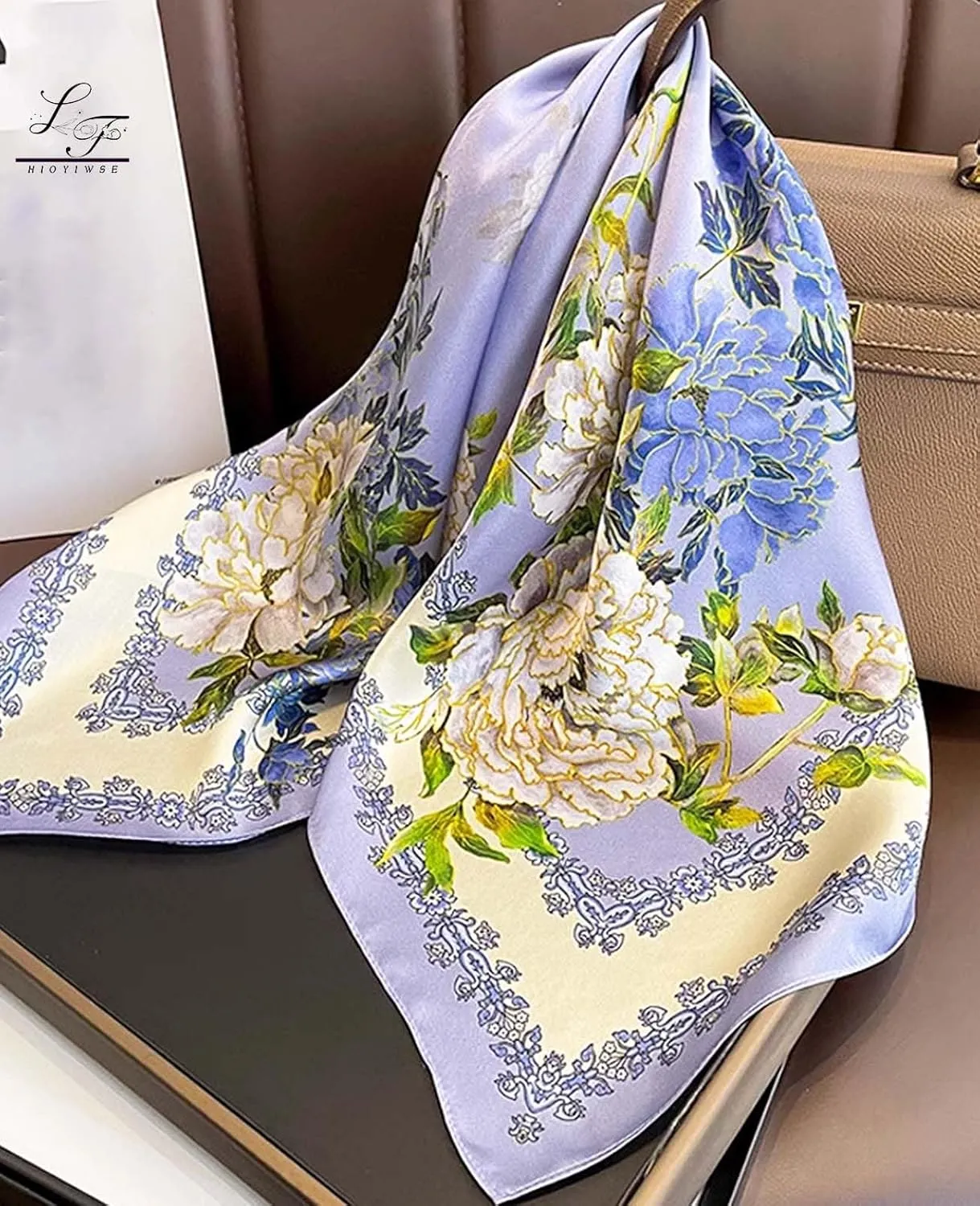 Satin Bandanas Head Scarf For Women Hair Scarves Accessories Lightweight Fashion Wrap Neck Silk Sleeping Headscarf
