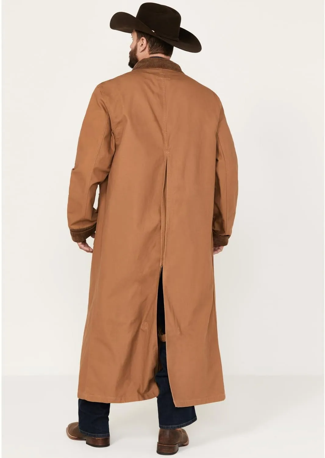 Scully Men's Long Canvas Jacket