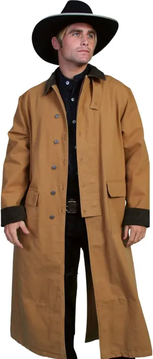 Scully Men's Long Canvas Jacket