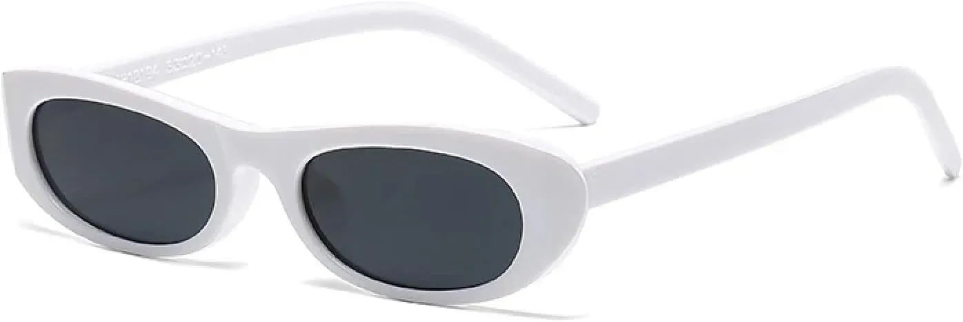 Small Frame Cat Eye Sunglasses for Women Men Versatile Accessories Trendy Vintage Uv400