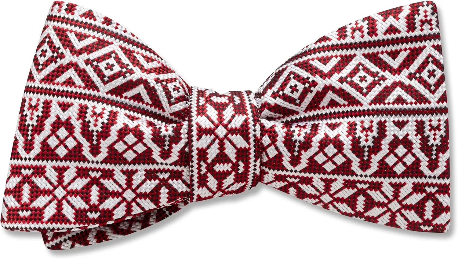 Snowflake - bow ties 15.5-19.5 inches Standard/Slimline (Pictured) Freestyle/Self-Tie