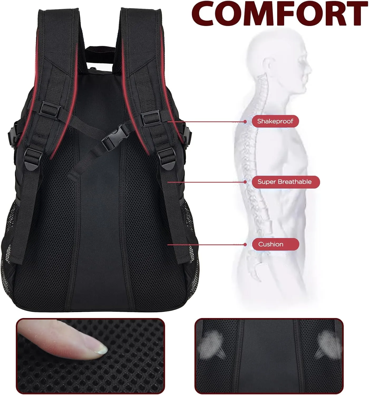 Soccer Backpack,Basketball Backpack for Basketball Accessories Training Equipment Fits Volleyball,Soccer,Sports Gifts