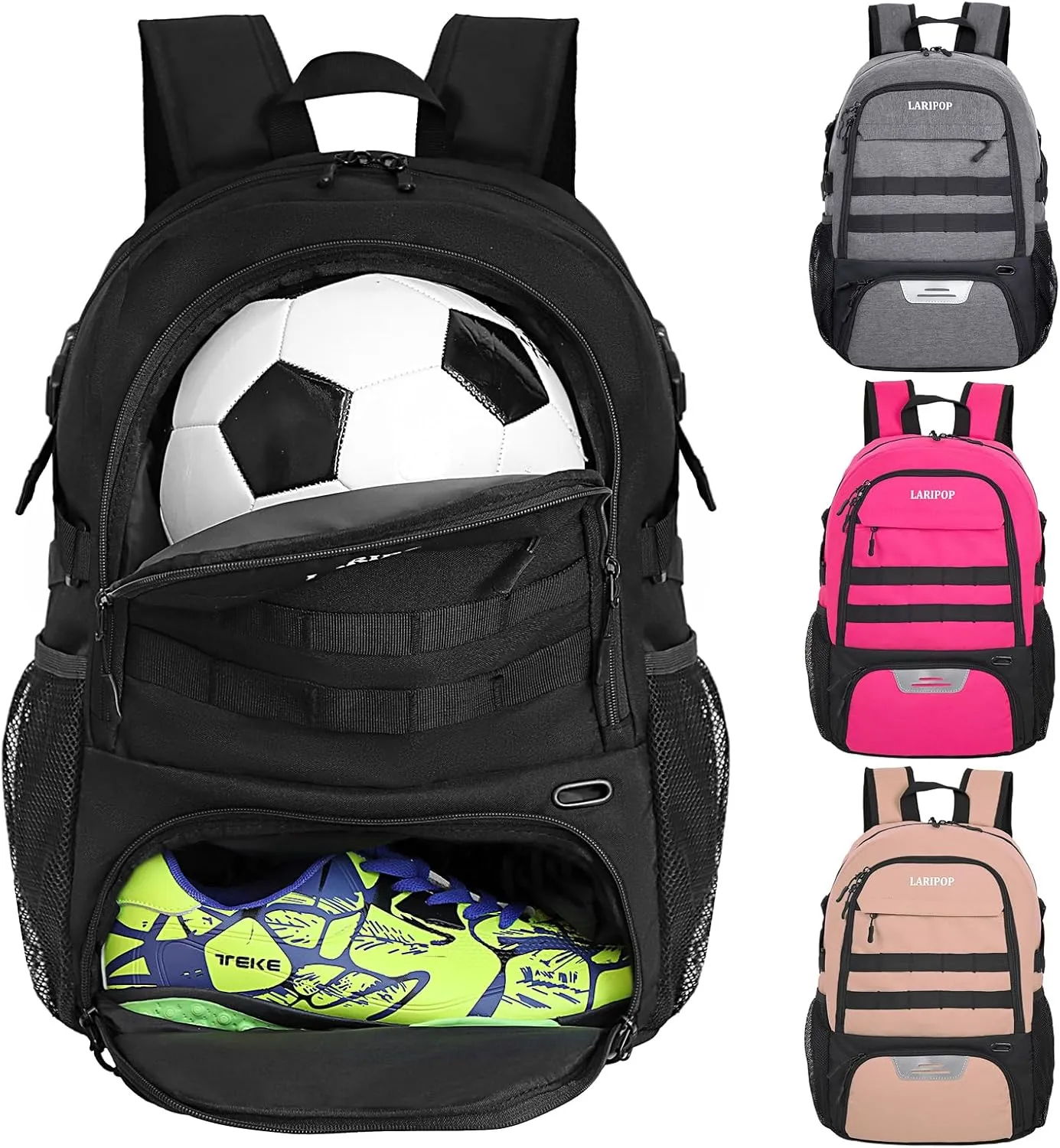 Soccer Backpack,Basketball Backpack for Basketball Accessories Training Equipment Fits Volleyball,Soccer,Sports Gifts