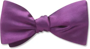 Somerville Plum - bow ties 15.5-19.5 inches Standard/Slimline (Pictured) Freestyle/Self-Tie