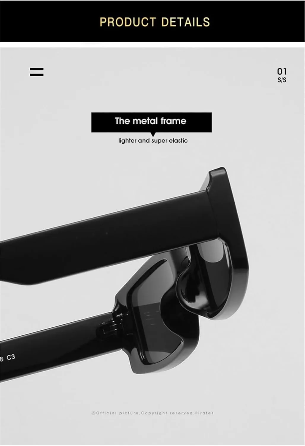 Square Frame Small Frame Men Trendy Sunglasses Outdoor Vacation Women Sun Glasses