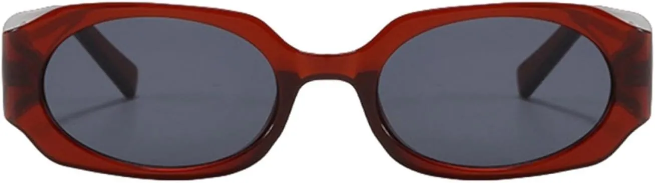Sunglasses for Women Men Retro Red Black Blue Frame Fashionable Uv400