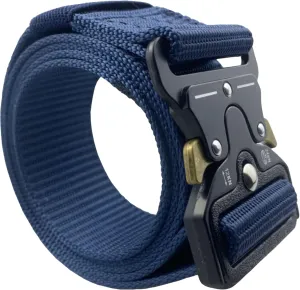 Tactical Belt: Military Style Quick Release Metal Zinc Alloy Buckle Belts - 1.5" Polyester Web Work Belt