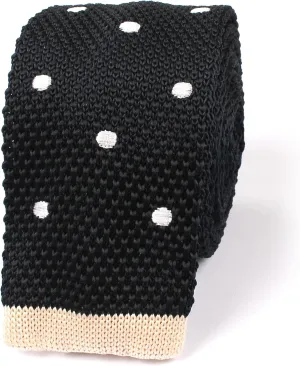 The Sailor Navy Blue Knitted Tie - Mens Wedding Tie - Formal and Casual Occasions