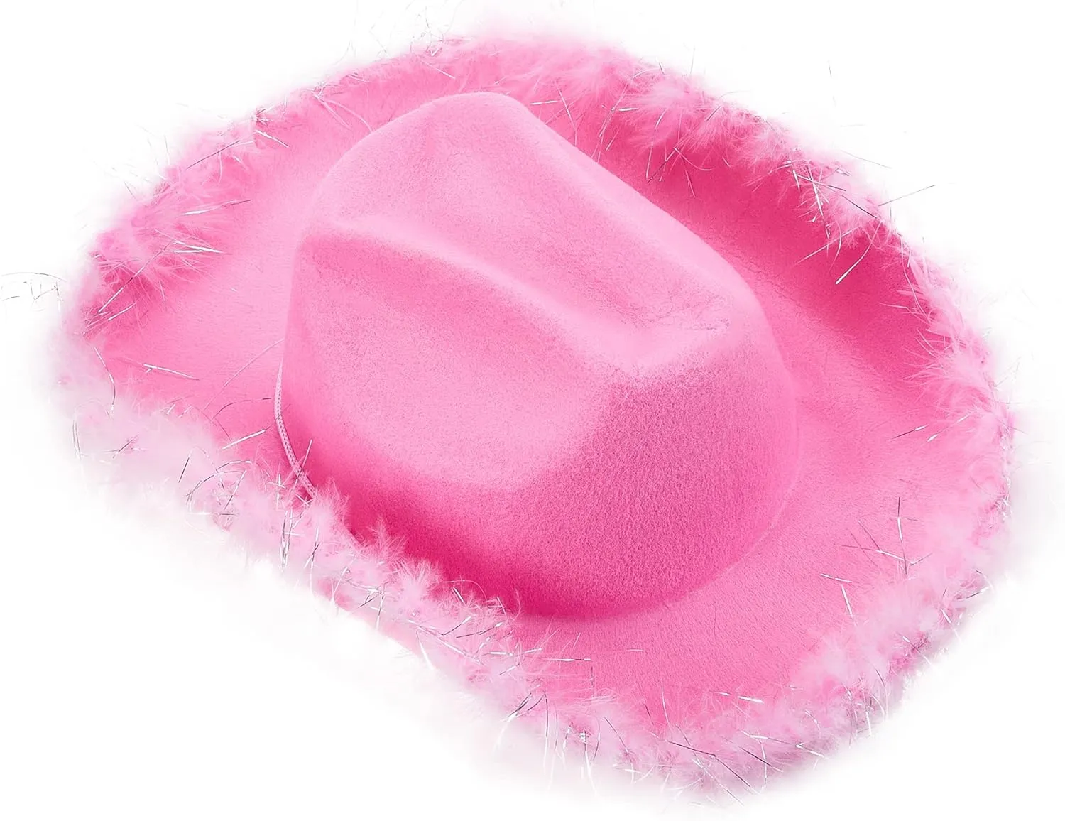 Toddler Kids Baby Girls Boys Cowboy Hat Western Wide Brim Cowgirl Hat Halloween Party Dress Up Costume Accessories