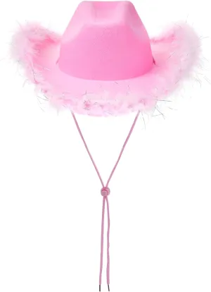 Toddler Kids Baby Girls Boys Cowboy Hat Western Wide Brim Cowgirl Hat Halloween Party Dress Up Costume Accessories