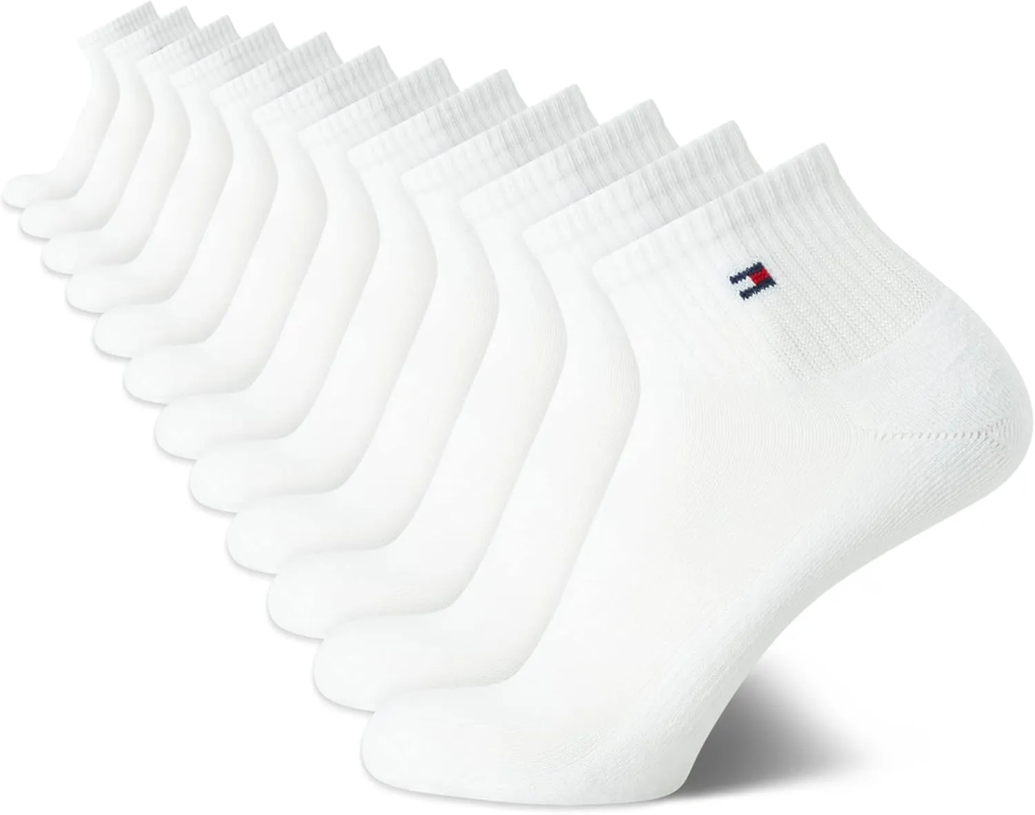 Tommy Hilfiger Men's Quarter Ankle Socks - 12 Pack