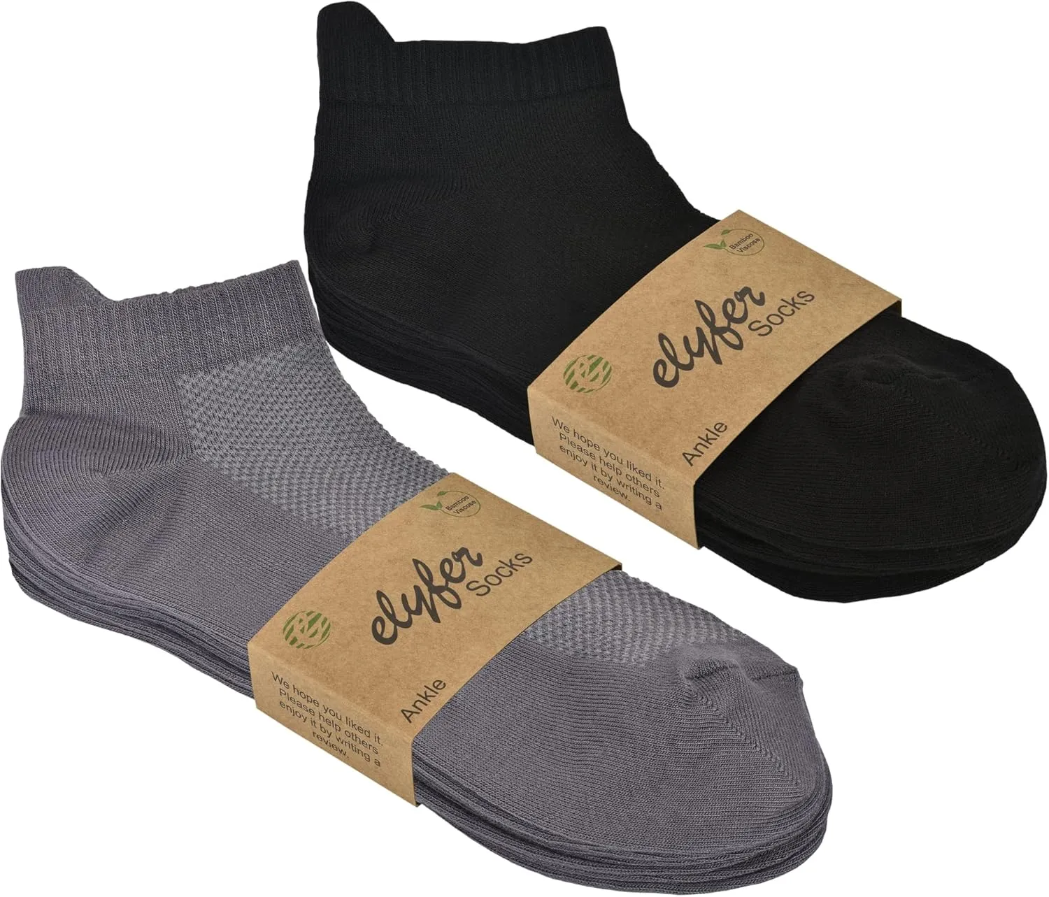 Unisex Thin Rayon Ankle Socks, Breathable Low Cut Athletic Running Sports Socks for Women and Men 4-8-12 Pairs