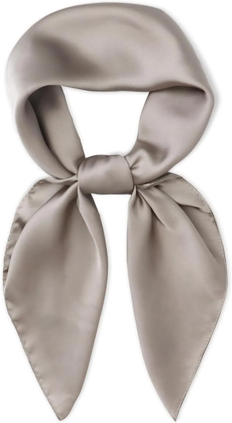 vimate Head Scarf for Women Hair 27'' Square Satin Silk Feeling Bnadana Neck Scarf Handbag Accessories Etc