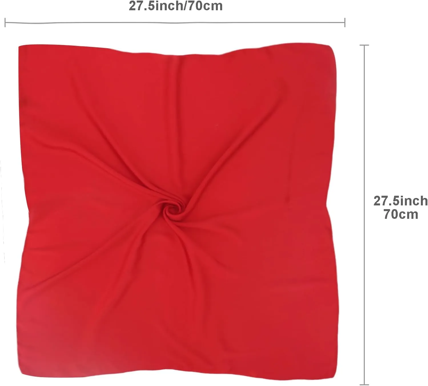 vimate Head Scarf for Women Hair 27'' Square Satin Silk Feeling Bnadana Neck Scarf Handbag Accessories Etc