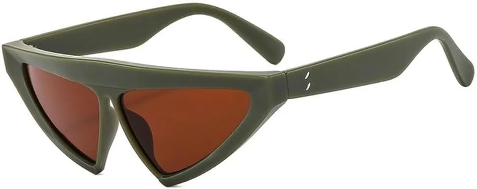 Vintage Cat Eye Sunglasses For Women Triangle Sun Glasses Eyeglasses Shades Female Eyewear UV400