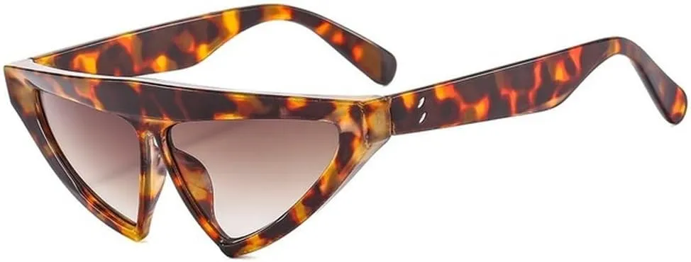 Vintage Cat Eye Sunglasses For Women Triangle Sun Glasses Eyeglasses Shades Female Eyewear UV400