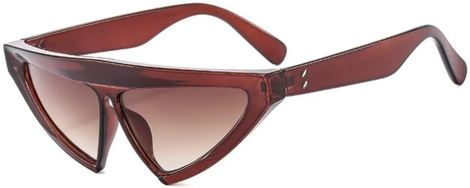 Vintage Cat Eye Sunglasses For Women Triangle Sun Glasses Eyeglasses Shades Female Eyewear UV400