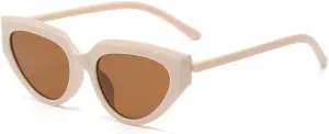 Vintage Cat Eye Sunglasses Women Small Frame Retro Sun Glasses UV400 Eyewear Fashion Trendy Streetwear Accessories
