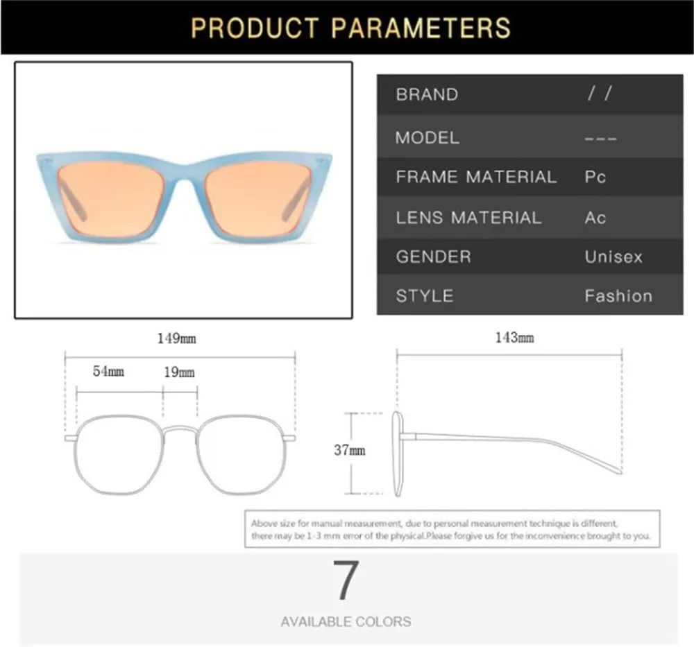 Vintage Cat Eye Sunglasses Women Small Frame Sun Glasses Female Retro Shades
