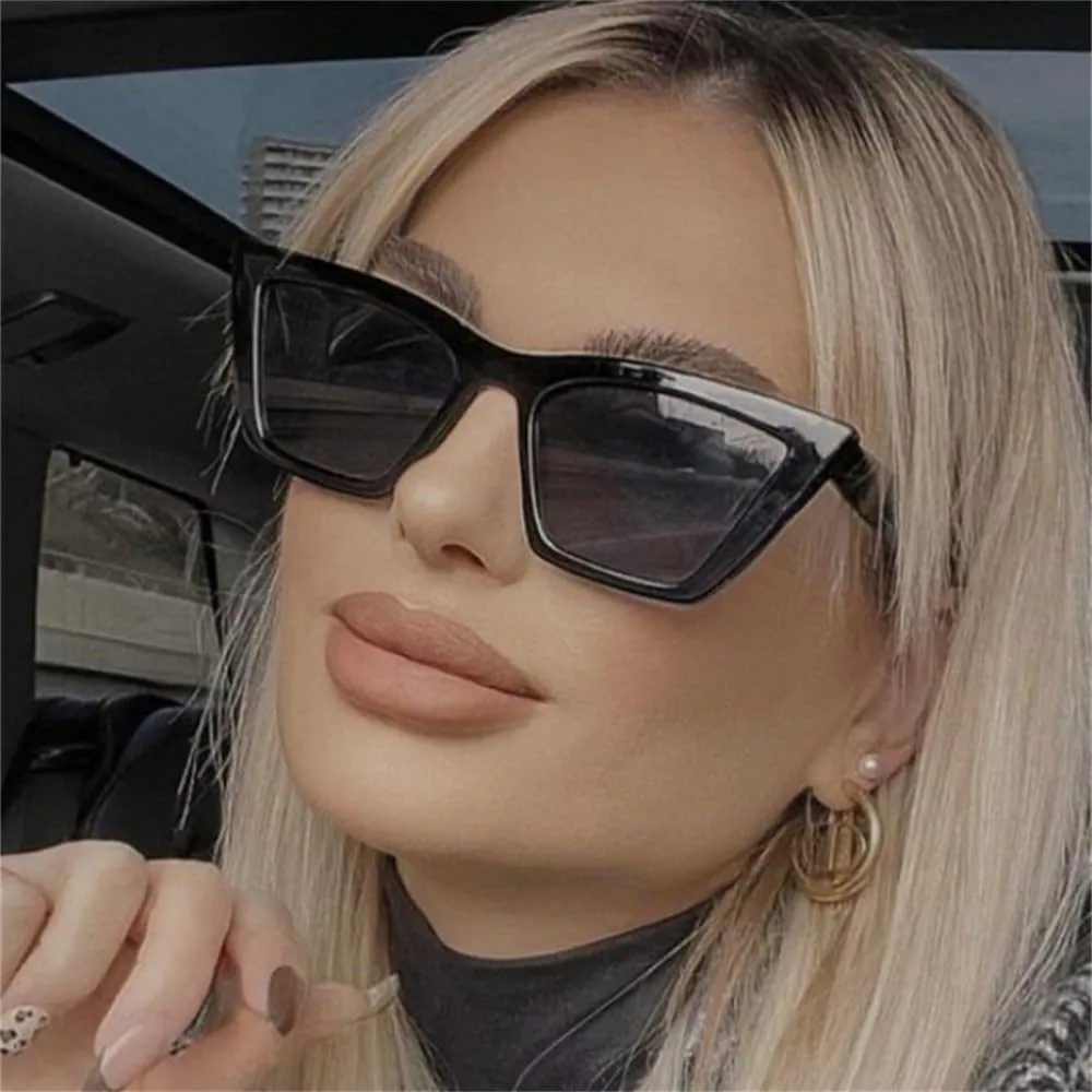 Vintage Cat Eye Sunglasses Women Small Frame Sun Glasses Female Retro Shades