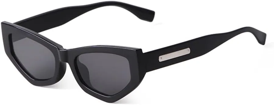 Vintage Tortoiseshell Cat Eye Sunglasses Women Men Retro Rectangle Sun Glasses