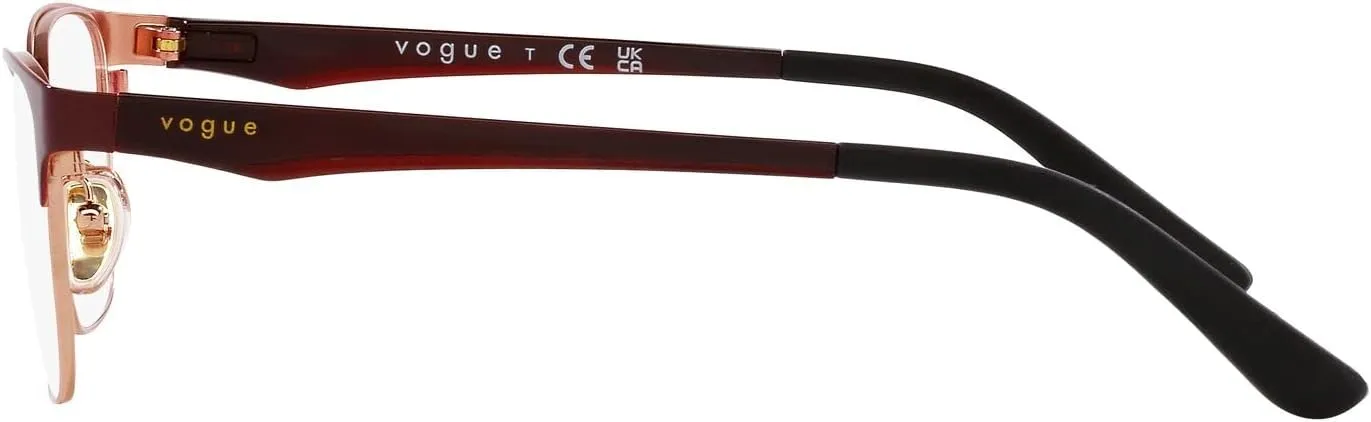 Vogue Eyewear Women's Vo3940 Square Prescription Eyewear Frames