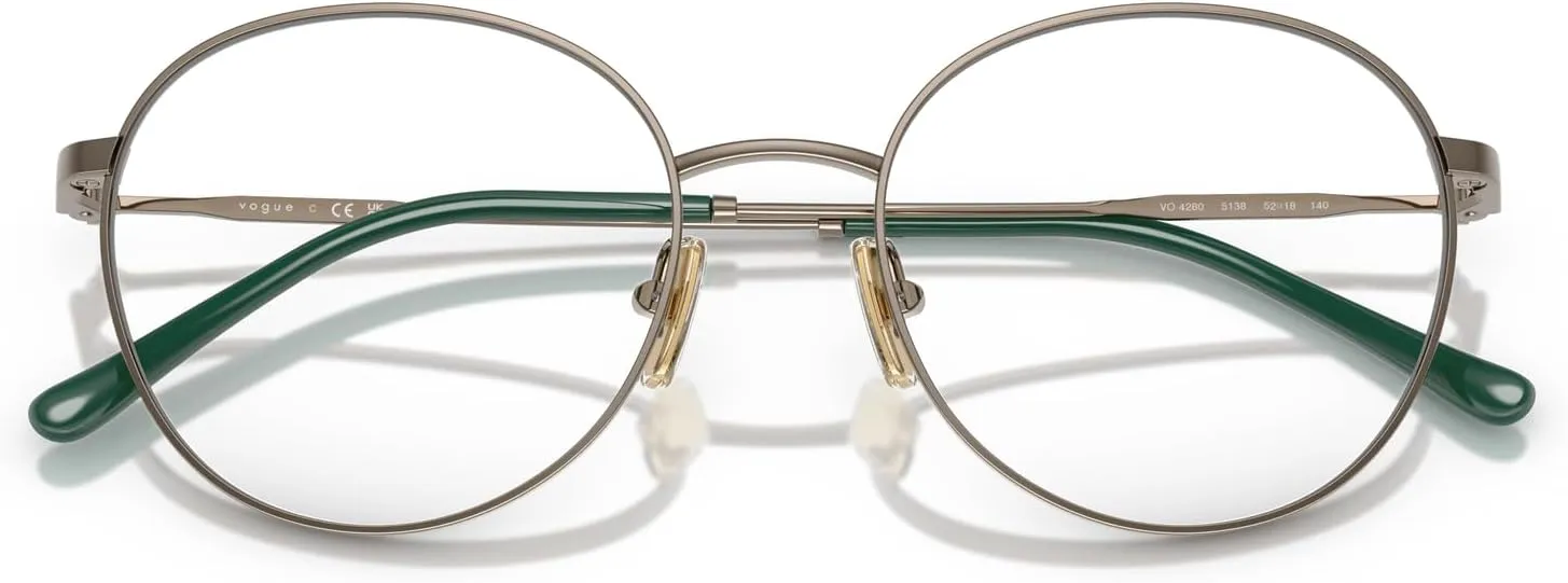 Vogue Eyewear Women's Vo4280 Round Prescription Eyewear Frames