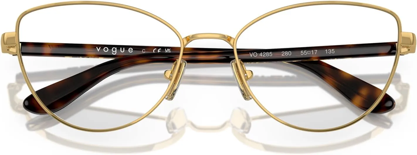 Vogue Eyewear Women's Vo4285 Cat Eye Prescription Eyewear Frames