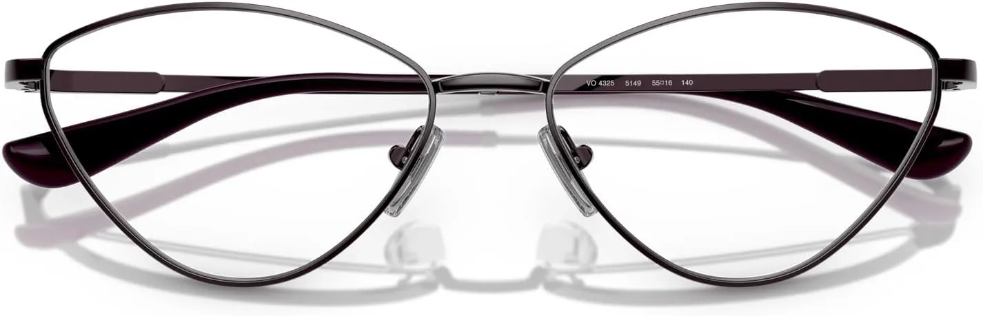 Vogue Eyewear Women's Vo4325 Cat Eye Prescription Eyewear Frames