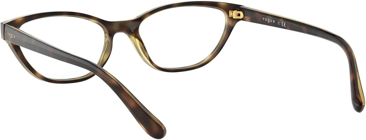 Vogue Eyewear Women's Vo5309f Low Bridge Fit Cat Eye Prescription Eyewear Frames