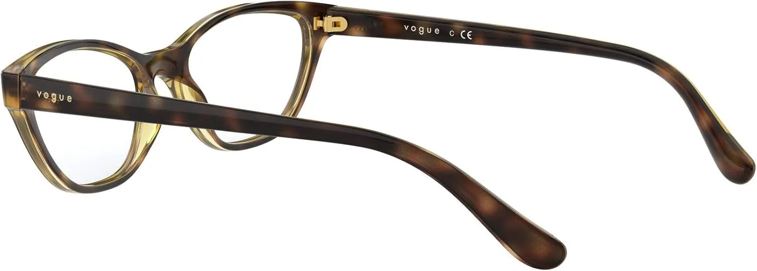 Vogue Eyewear Women's Vo5309f Low Bridge Fit Cat Eye Prescription Eyewear Frames